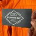 New men’s Sz XL St John’s Bay quilted puffer zipped orange travel casual jacket