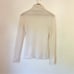 Barney's New York Cream Cashmere Turtleneck