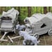 3 World Traveler Wagons Caravan & Horses