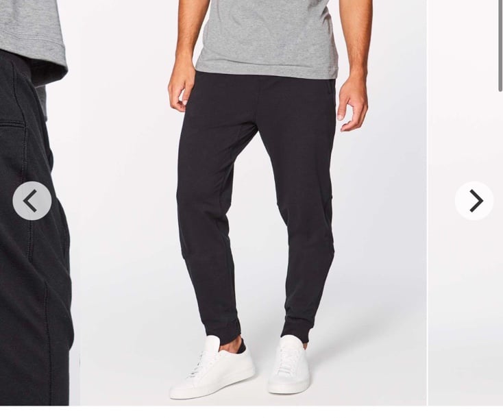 Lululemon Cross Cut Jogger 29.5 Black Size small