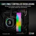 CORSAIR VENGEANCE RGB DDR5 RAM 32GB (2x16GB) 6000MHz CL36 Intel XMP iCUE Compati