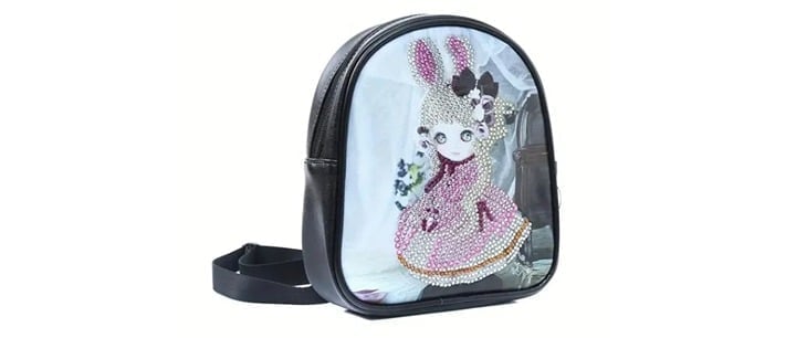 DIY 5D Diamond Painting / Diamond Art / Backpack Anime - NIP