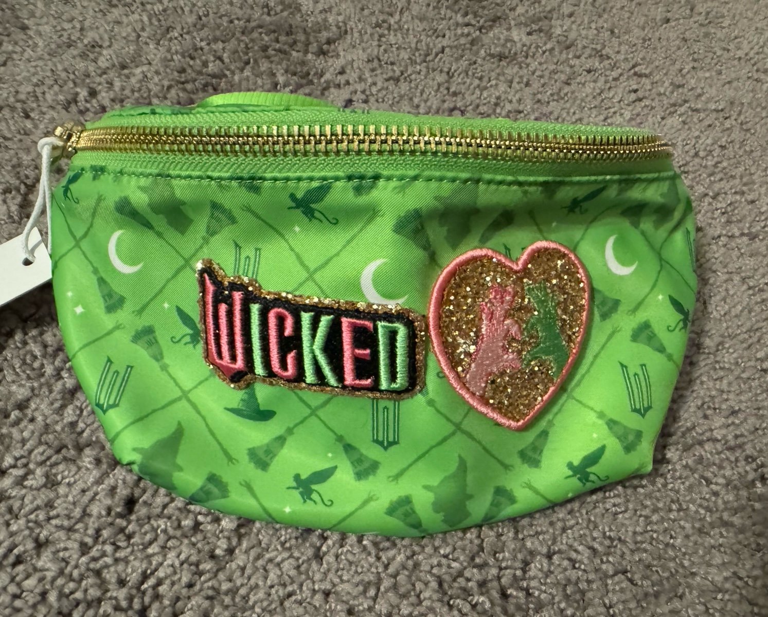 Stoney Clover Lane x Wicked Elphaba Classic Fanny NWT and patches sewn by SCL