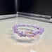 LAVENDER BUTTERFLY CRYSTALS + LAVENDER STONES BRACELET size 6” up to 7”