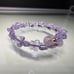 LAVENDER BUTTERFLY CRYSTALS + LAVENDER STONES BRACELET size 6” up to 7”