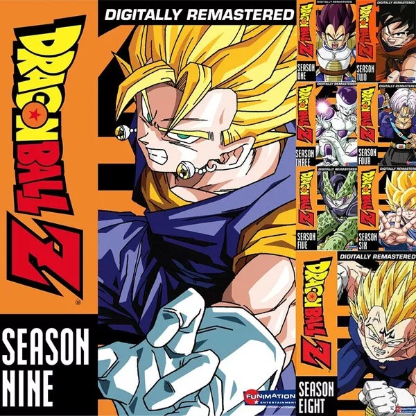 DRAGON BALL Z The Complete UNCUT Season 1-9 DVD Series