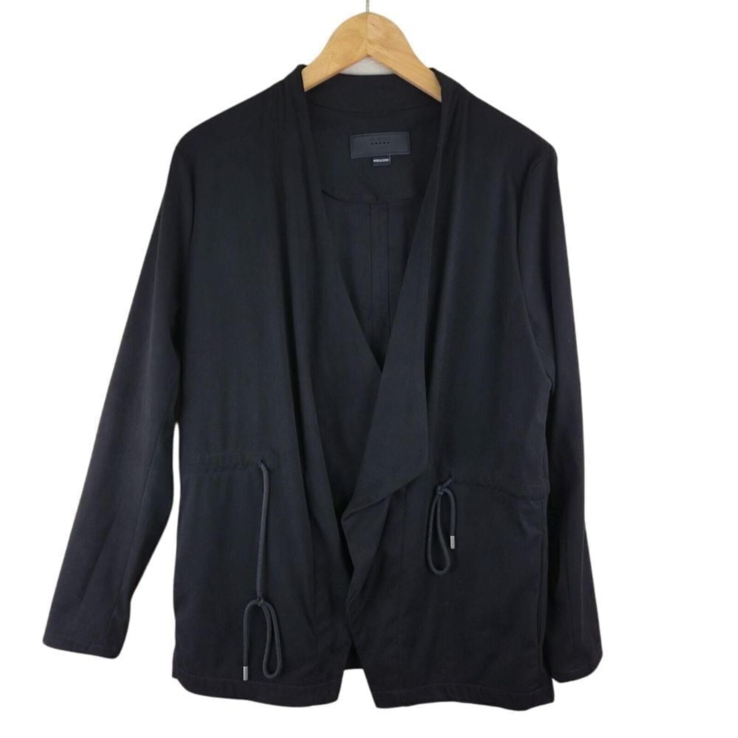 Blank NYC Drapey Microfiber Jacket Womens Medium Boho Hippie Casual Lagenlook