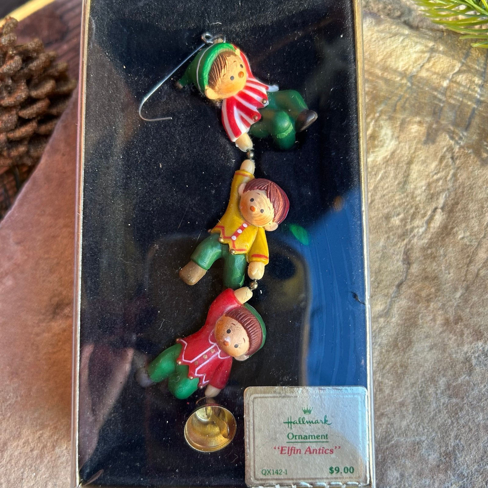 Hallmark Keepsake Rare Ornaments 1980 Elfin Antics NIB