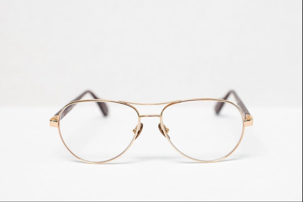 24k Pink Gold Optical Eyewear - Delixs Artiste DX001 04 VP00