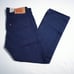 Levi's Men's 501 Original Fit Button Fly Ocean Cavern Blue Jeans - 34/29
