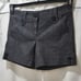 Sandro Charcoal Gray Cotton Blend Chino Shorts Women’s 4