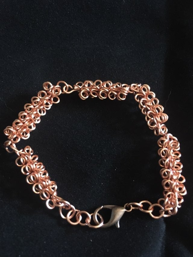 Copper Bead Necklace Set