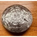 925 Sterling Silver Aztec Mayan Calendar Sun Dial Pin Brooch Pendant 12.96g VTG