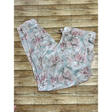 Bums & Roses Budding Romance Women's Jogger Pajama Pants XL