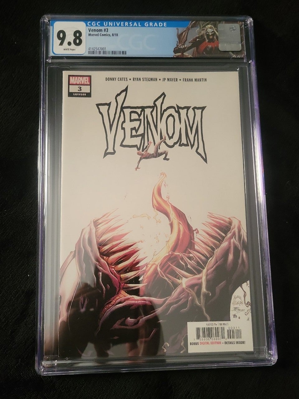 CGC 9.8 Marvel Comics Venom #3 1st Knull