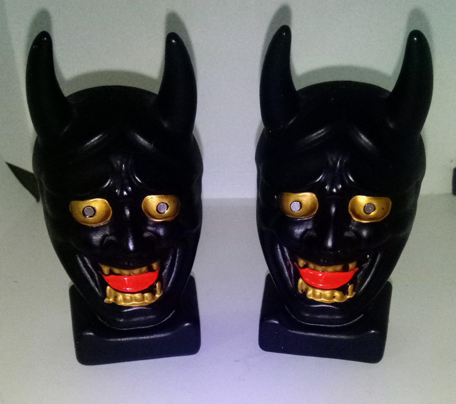 Vintage Vietnam Devil Salt and Pepper Shakers