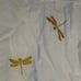 ALEXANDRA BARTLETT Capris; 'LIKE-NEW'; STUNNING 'DRAGONFLY' GRAPHICS ; Size: 6P