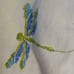ALEXANDRA BARTLETT Capris; 'LIKE-NEW'; STUNNING 'DRAGONFLY' GRAPHICS ; Size: 6P
