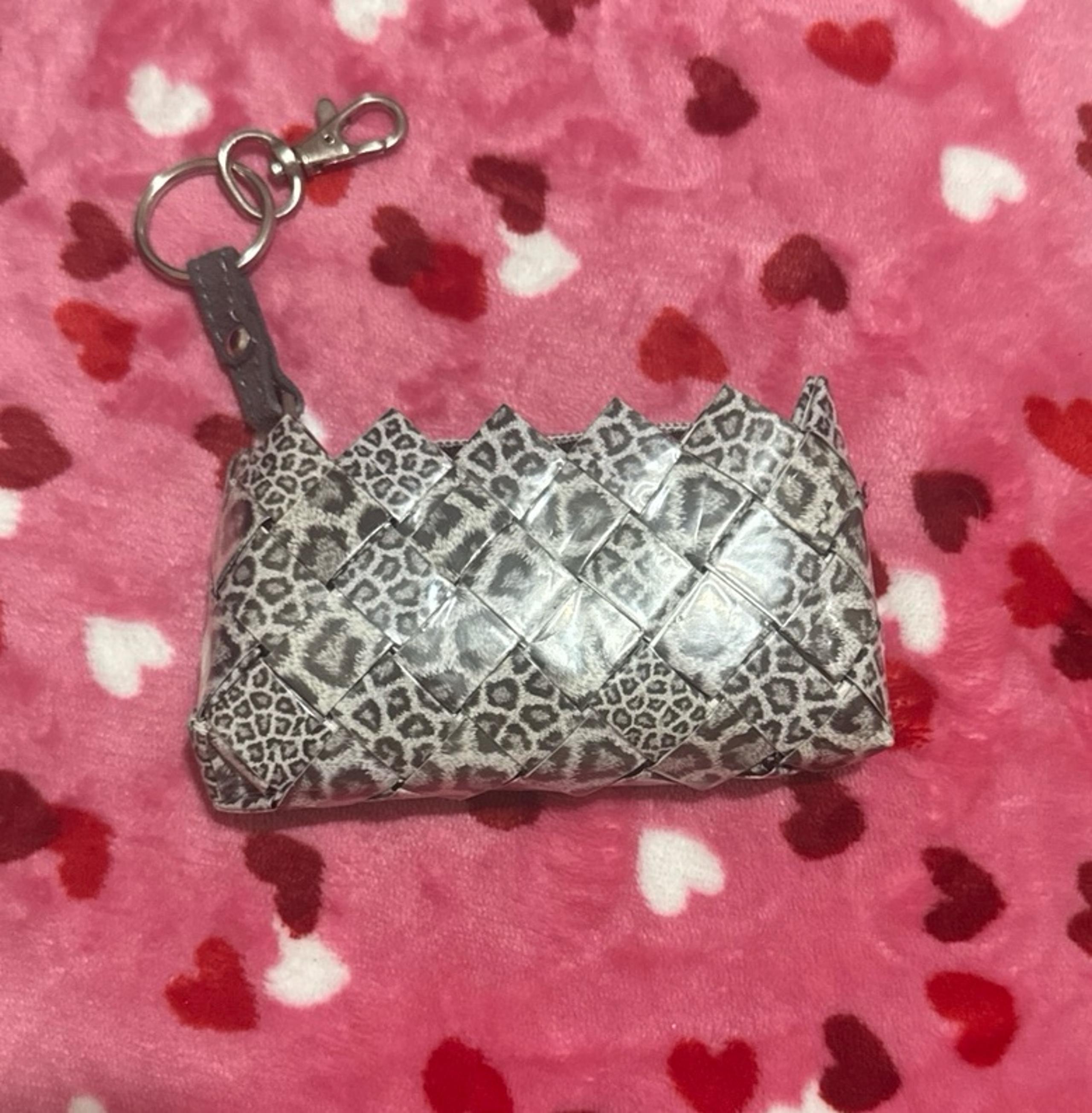 Nahui Ollin Candy Wrapper Wristlet/Clutch/Purse