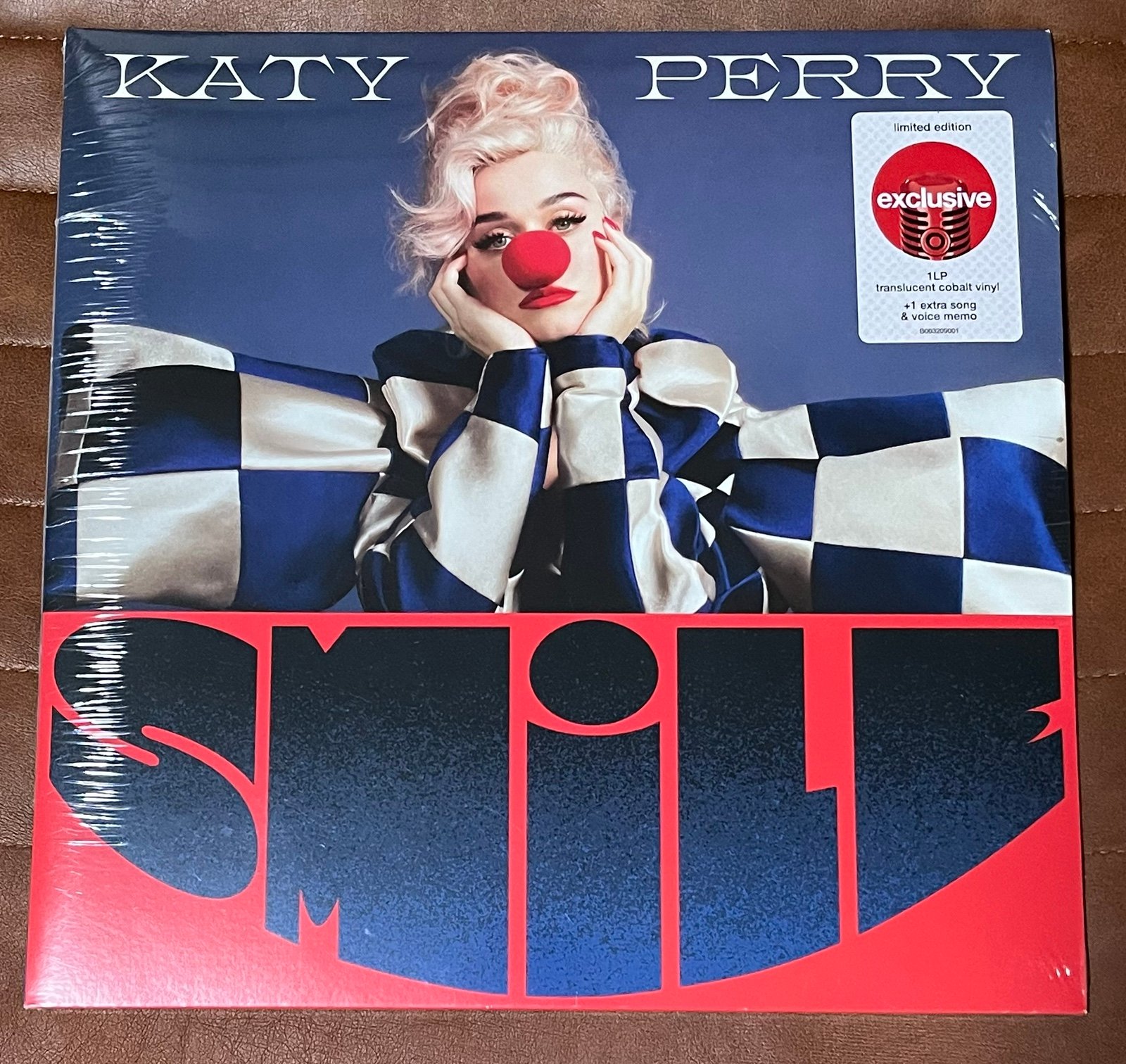 Katy Perry Smile Exclusive Cobalt Blue Colored Vinyl LP w/ Bonus Track