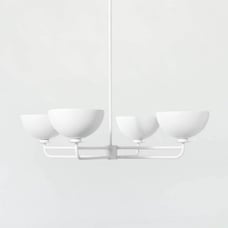 Studio Mcgee Dome Chandelier White - Threshold Studio McGee-Retail 220