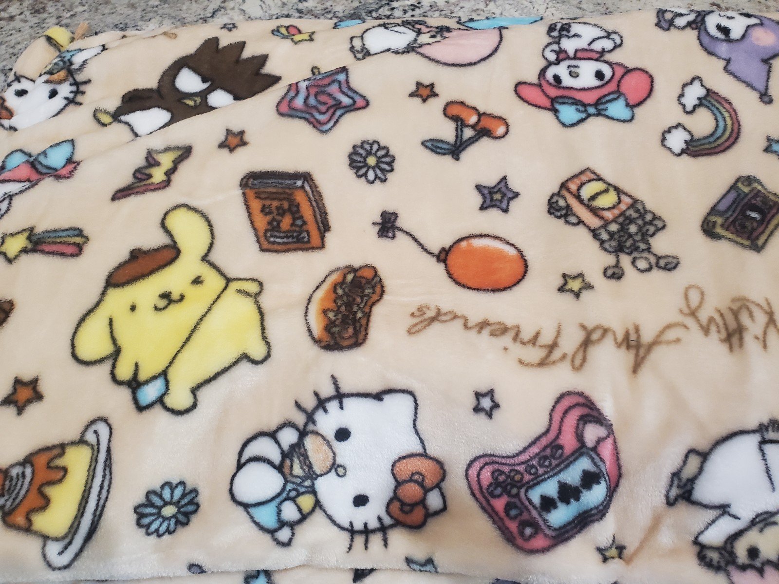 Viral Hello Kitty and Friends Throw-NWT