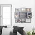 Gray Cherish Every Moment 8-Opening Sentiment Dimensional Picture Frame