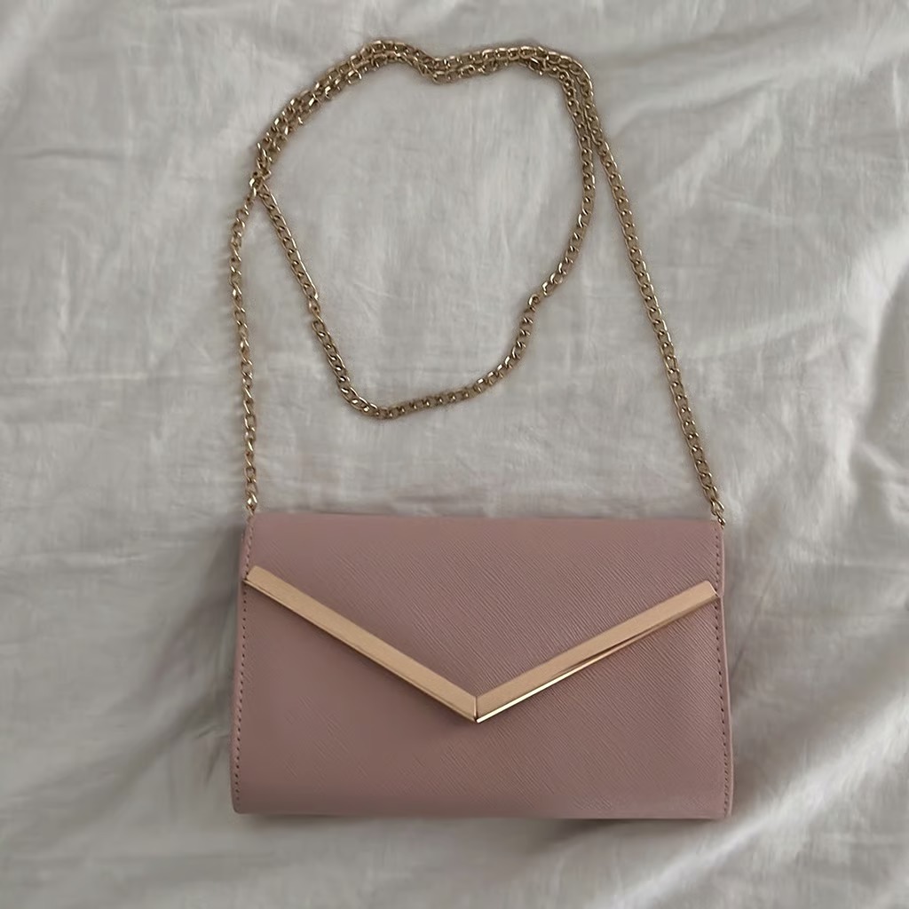 Cute Pink Chain Bag