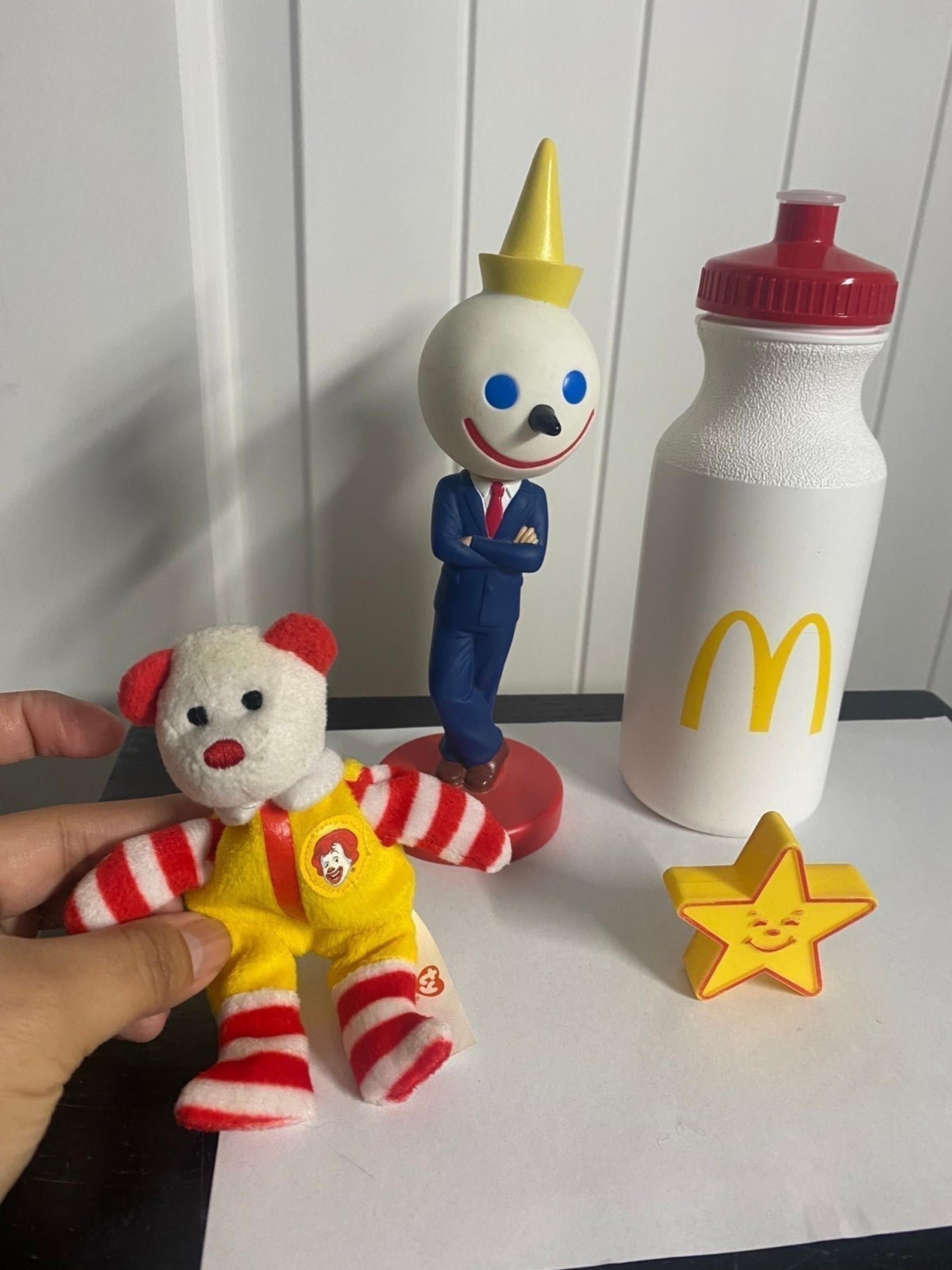 Collectible jack in the box McDonald’s burgers & more