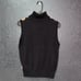 St. John’s Bay Women’s Beige/Black Paid Sweater Vest Size Medium