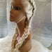 Double celebrity blonde lace wig 24 inch