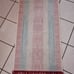 Religious Prayer Rug Worship God Fringe Ends Large Kneeling Floor Mat Red Blue