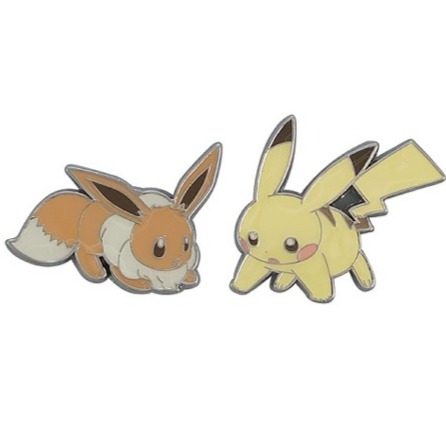 Pokemon Center Pikachu Eevee 7 Days Story Enamel Pins Day 2