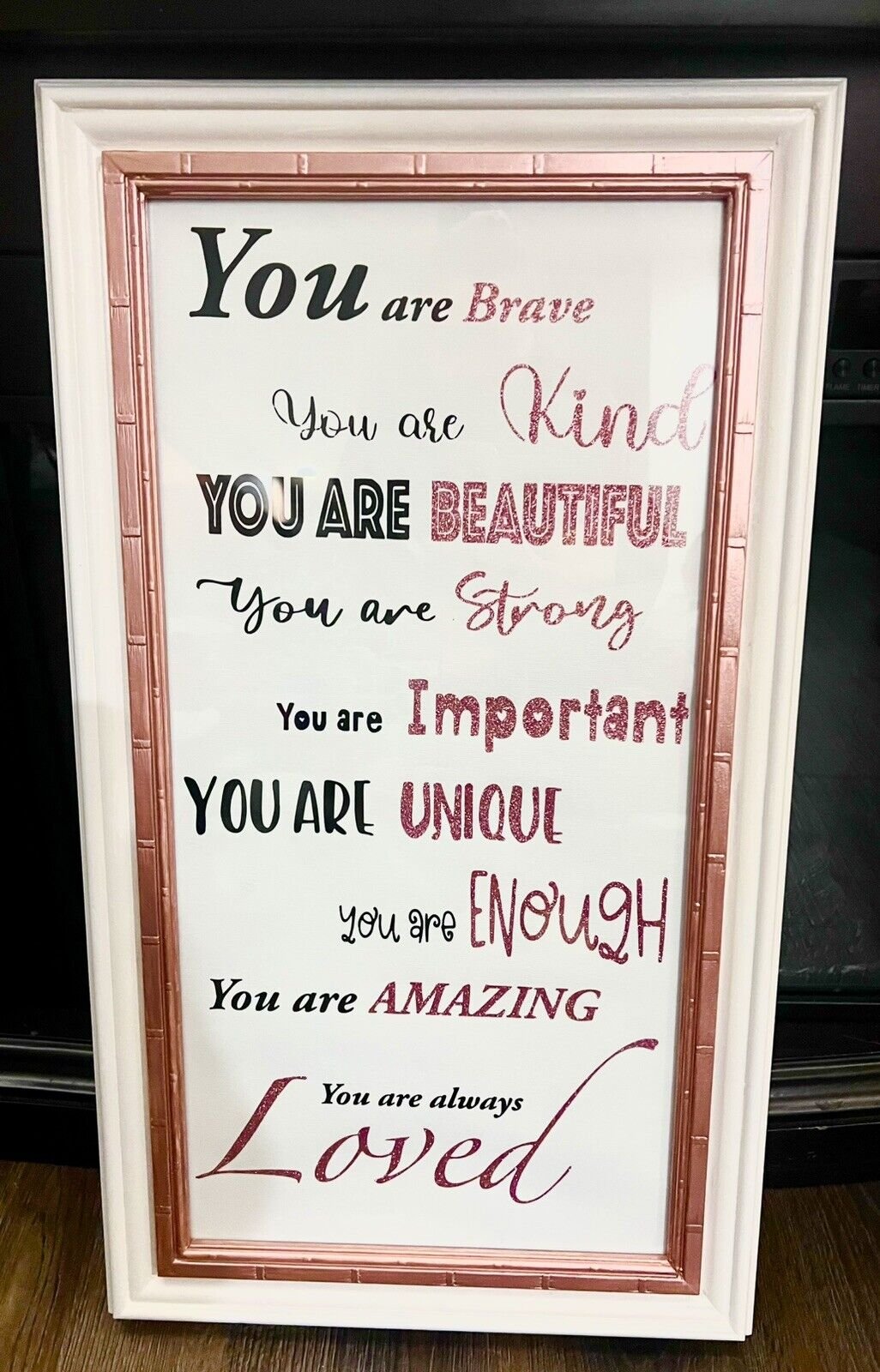 Girls Bedroom Framed Wall Art