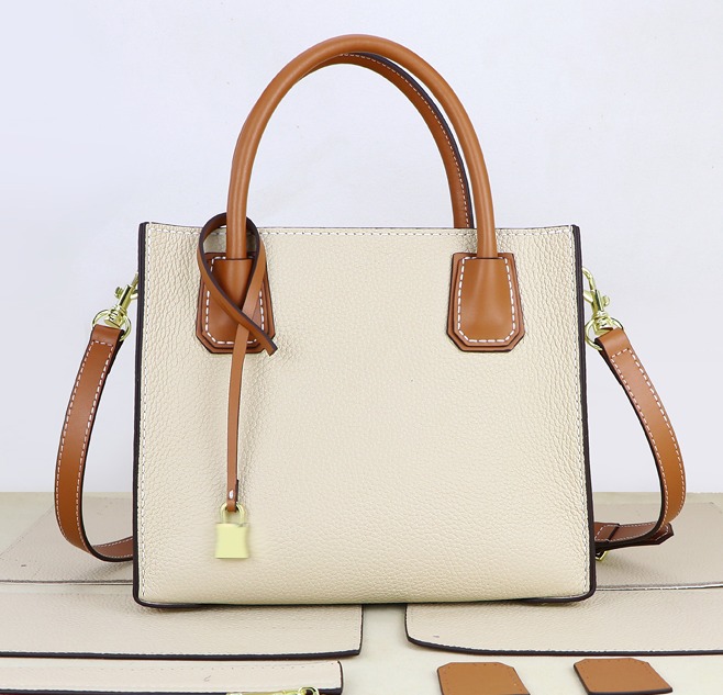 Homemade first layer cowhide ladies handmade bag