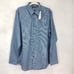NEW Theory Men's XL Irving Long Sleeve Button Down Casual Shirt in Harbor Blue