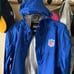 Nike NFL storm fit apparel on field waterproof rain jacket made in USA