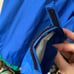 Nike NFL storm fit apparel on field waterproof rain jacket made in USA