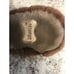 VTG 1980s Wrinkles Plush Dog Hand Puppet DARK BROWN W/ Bone Corduroy Pants 16”