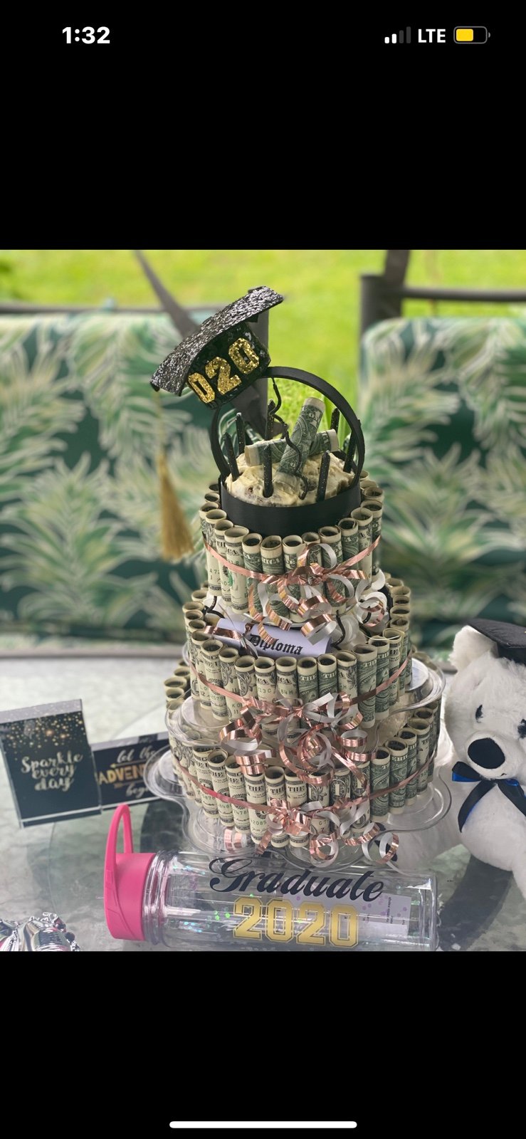 Graduation cake 150+