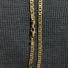 14KGOLDFILLEDMARINER CHAIN18 60