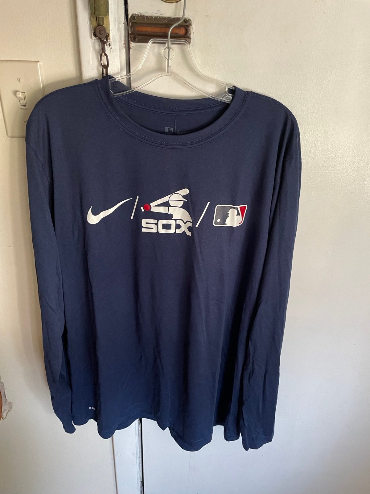 Chicago White Sox Nike men’s MLB LS warmup tee XL