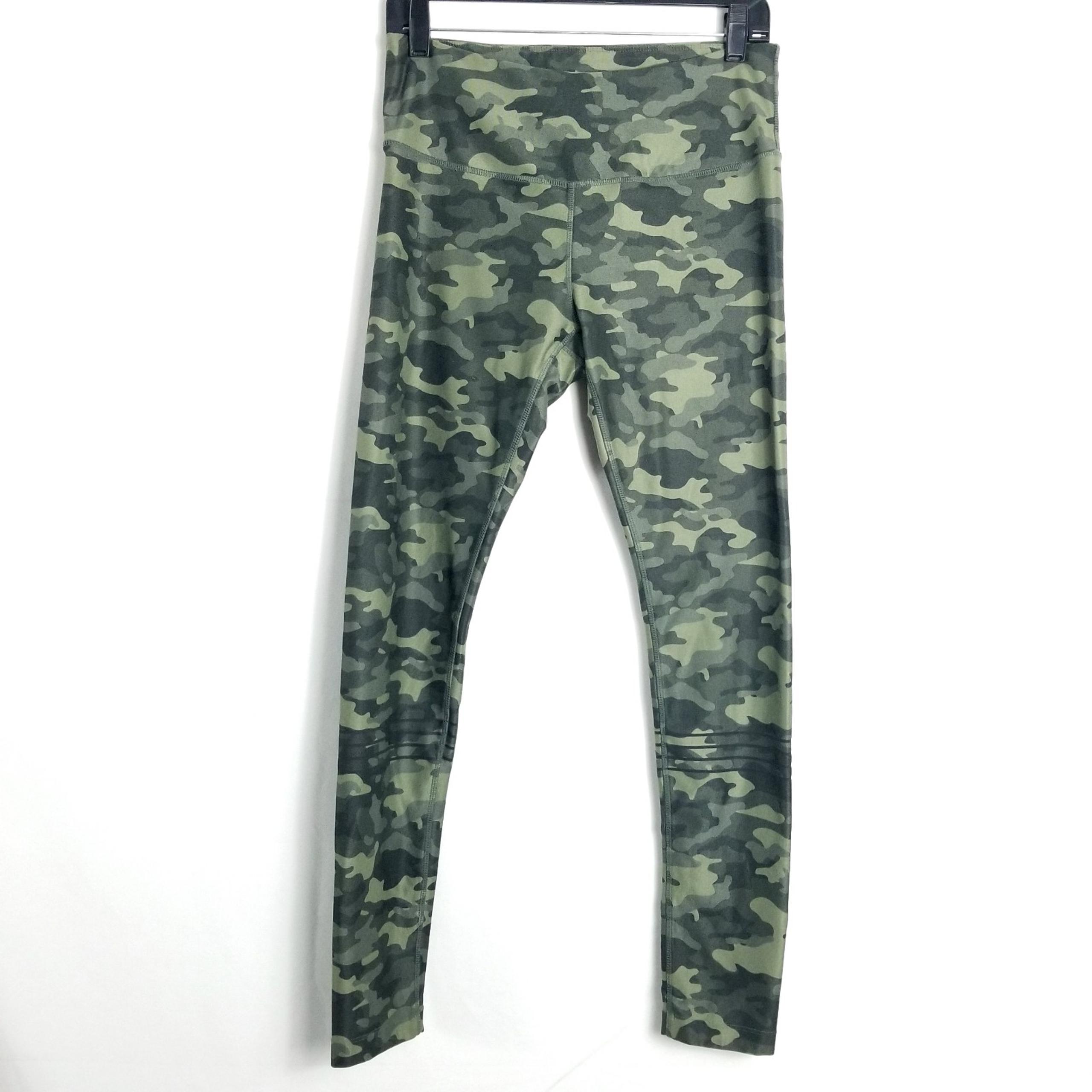 Mondetta women's athletic leggings compression front flat size M