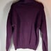 Eddie Bauer Wool Blend V-Neck Sweater. Maroon. Size Large