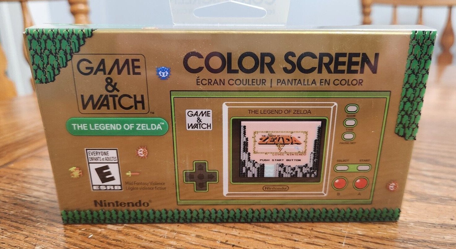 Nintendo Game & Watch The Legend of Zelda Handheld Console Brand New Sealed