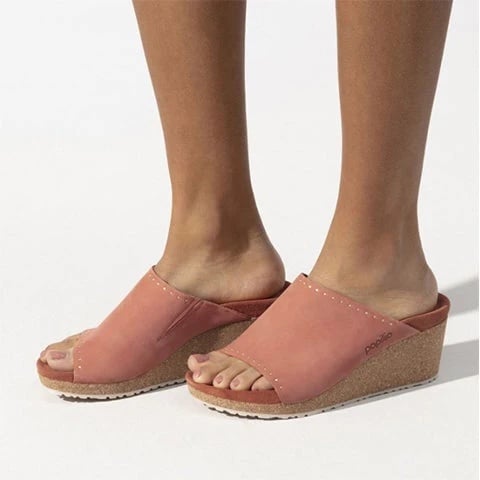BIRKENSTOCK | NAMICA SUEDE LEATHER | ROSE | SIZE 9