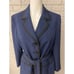 Le Suit Petite Blue With Black Trim Topper Jacket Size 10P