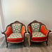 Gorgeous Antique Chairs (2) Professionally Reupholstered