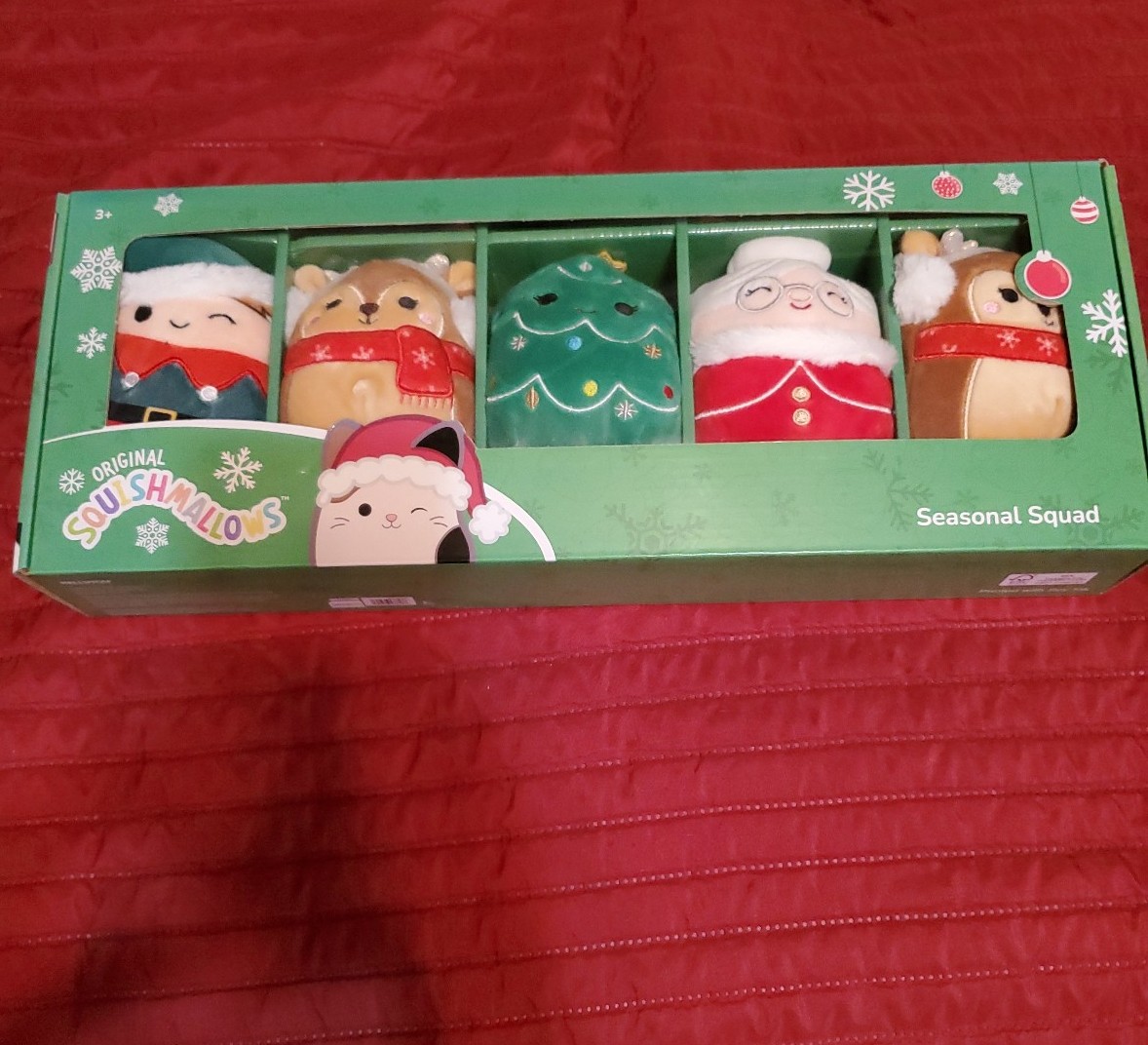 Squishmallow 4 in Ornament Set