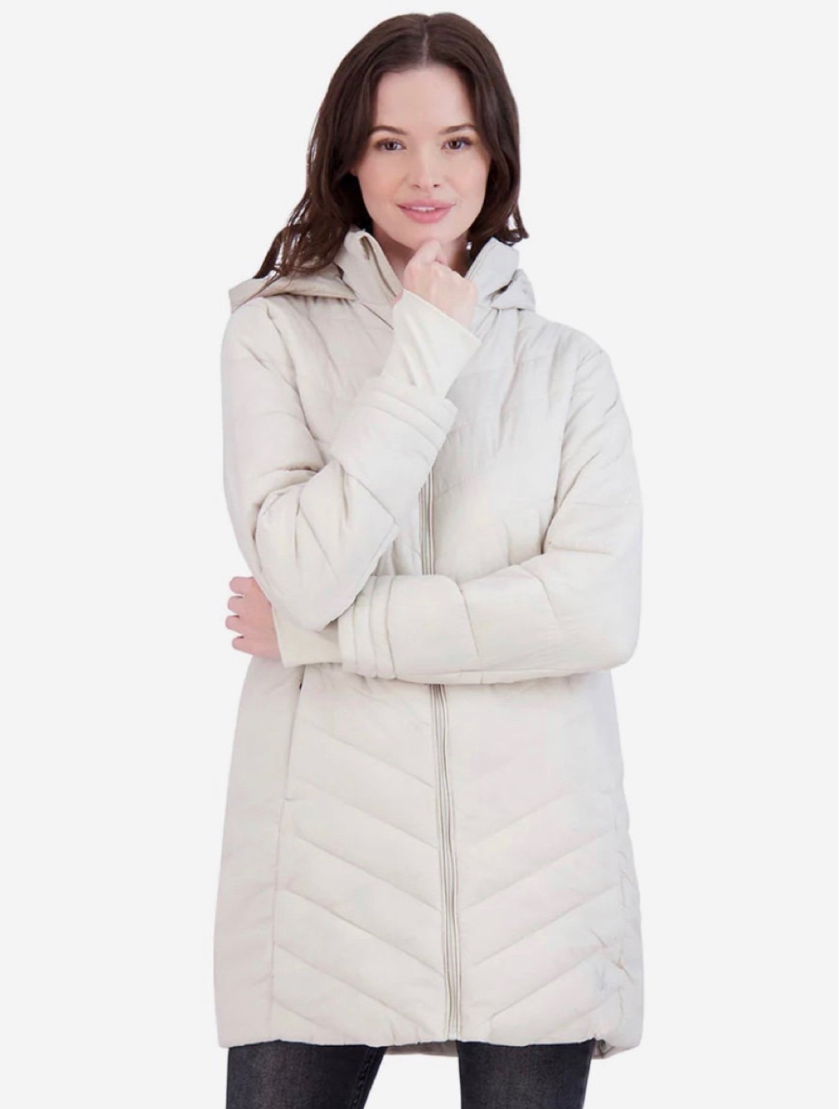 Spyder Slimming Women's Boundless Long Cozy Puffer Coat
